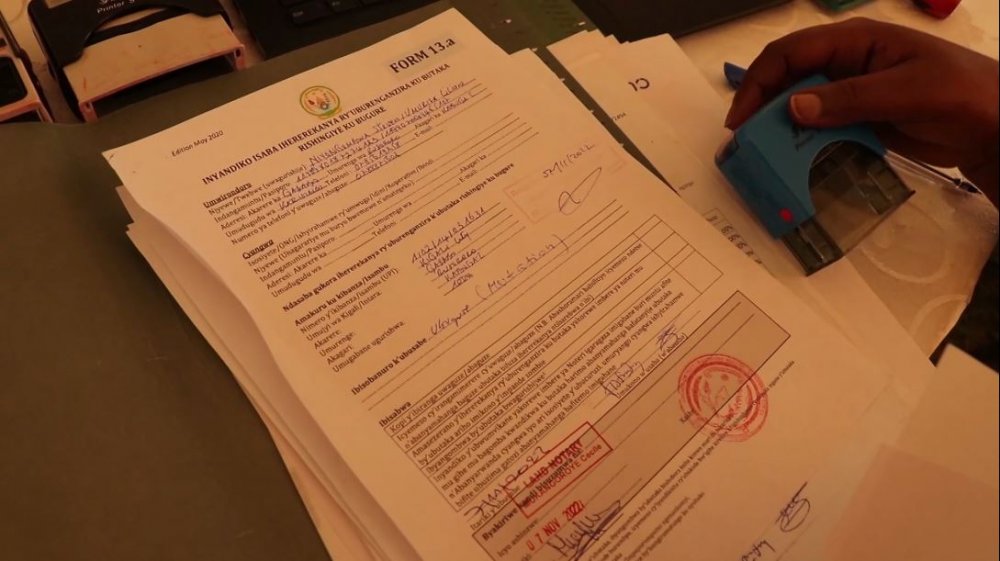 Documents Required for Land Transfer in Rwanda
